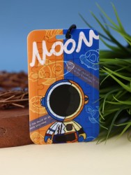 Футляр для карт "Space puzzles", orange-blue