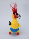 Плюшевый брелок "Killer chick", yellow (15 см)