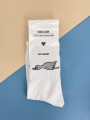 Носки «Sleeping goose», белый, мужские/женские р. 35-40