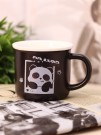 Кружка «Cute panda», black (320 ml)