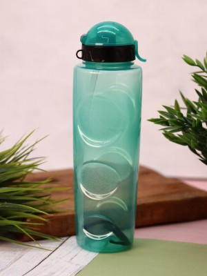 Спортивная бутылка "Movement life" с трубочкой, green (700 ml)