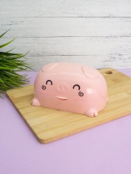 Мыльница «Pig», pink (7,5*15,5 см)