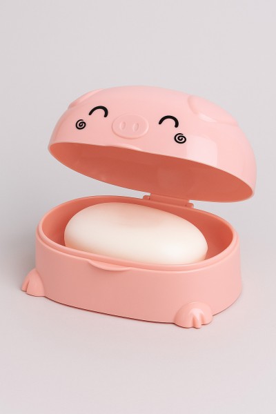 Мыльница «Pig», pink (7,5*15,5 см) 