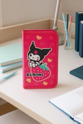 Пенал корпусный "Kuromi" (19*11 см)
