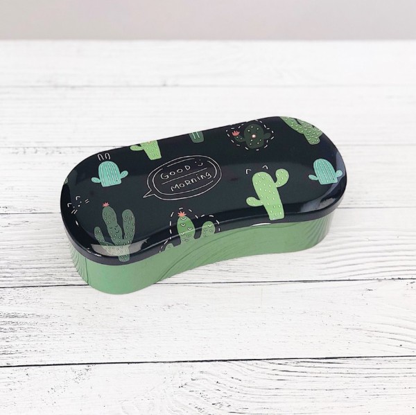 Чехол для очков "About cactus" black 
