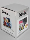 Сливочные жевательные конфеты "Love is", 18шт микс, Серебрянная серия