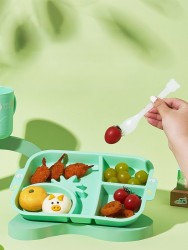 Тарелка "Strawberry", green (19,7х28,3х2,9 см)