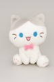 Мягкая игрушка "Cat smiling", grey, 20 см