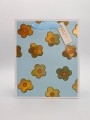 Пакет подарочный «Happy flowers», blue (26*32*12.5)