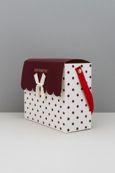 Пакет подарочный «Elegant bag», red (24.5*19.5*9.5)