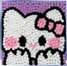 Картина из помпонов Draw Me! «Cute cat», (20 х 20 см)