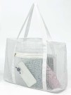 Сумка шоппер "Transparent", white (47*12*29.5 см)