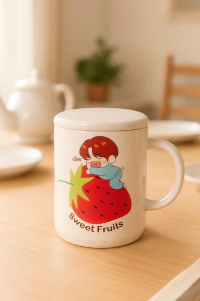 Кружка керамическая "Berry hug" 
