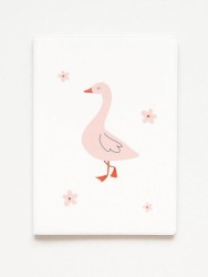 ОБЛОЖКА ДЛЯ ПАСПОРТА «Pink goose», плотность 600 мкм