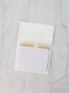 Магнитный блок для записей с карандашом «Simple», white, 10х14 см