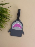 Бирка для багажа "Shark", grey