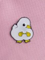 Значок металлический iLikeGift "Cunning duck"