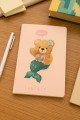 Блокнот (А5) "Bear fantasy", yellow (14.5*21)