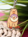 Брелок «Capybara donut»