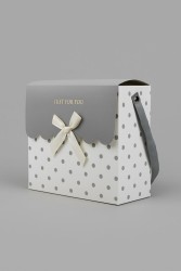Пакет подарочный «Elegant bag», gray (24.5*19.5*9.5)