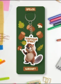 Брелок ECO из дерева iLikeGift "Бобровый привет"
