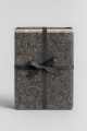 Упаковочная бумага "Огурцы", black (0,71*10 м)