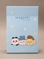 Зеркало "Wagashi friends", light blue