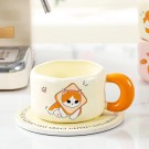 Кружка «Cat loves baking», toast (450 ml)