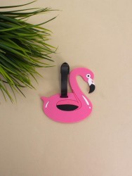 Бирка для багажа "Flamingo", pink