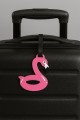 Бирка для багажа "Flamingo", pink