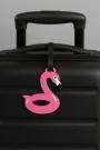 Бирка для багажа "Flamingo", pink