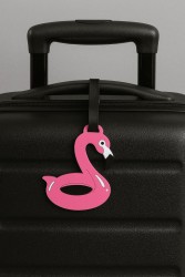Бирка для багажа "Flamingo", pink
