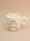 Кружка «Kitty hello», beige (420 ml)