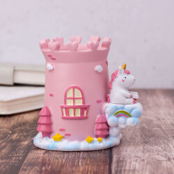 Подставка для канцелярских принадлежностей "Unicorn Castle", pink