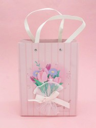 Пакет подарочный «Festive», bouquet (18*23*10)