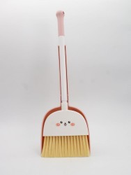 Веник с совком "Big bunny", pink
