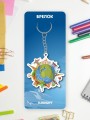 Брелок ECO из дерева iLikeGift «Путешествия»