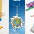 Брелок ECO из дерева iLikeGift «Путешествия»