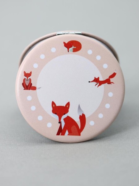 Зеркало "Fox circle", orange 