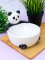 Тарелка глубокая керамическая «Panda bowl», 13 х 15 х 15 см