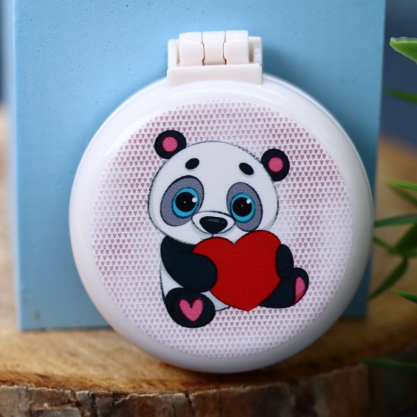 Расческа «Fold panda heart» 
