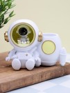 Ночник - подставка для канцелярских принадлежностей «Cosmo rocket», white (16 см), пластик