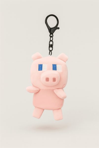 Брелок «Robopig», pink 