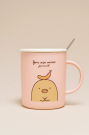 Кружка «U are my favorite», sausage pink (350 ml)