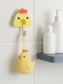 Крючок на липучке «Duck», yellow