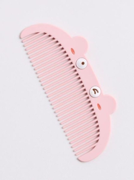 Расческа "Funny face", pink 