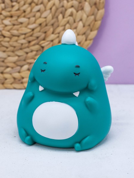 Копилка "Dino sitting", green 