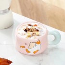Кружка «Cat loves baking», a piece of bread (450 ml)