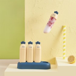 Формочки для мороженого «Veggy», 4 шт., yellow (14,5*18,5*5,5 см)