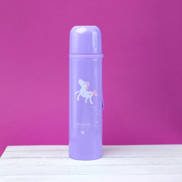 Термос "Unicorn", purple (500ml) 